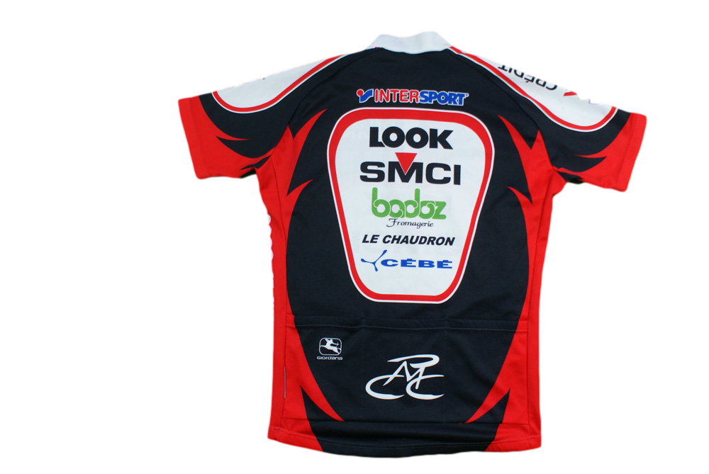 Maillot cyclisme rétro Giordana Intersport Crédit Agricole Look