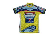 Maillot cyclisme rétro Asics Mercatone Uno Albacom Bianchi