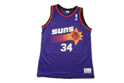 Maillot basket vintage Suns Phoenix N°34 Barkley NBA