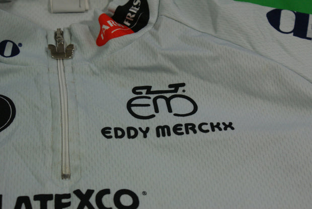 Maillot vélo rétro Vermarc Farm Frites Eddy Merckx Latexco Domo