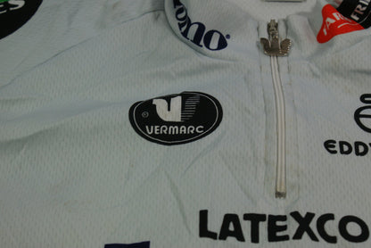 Maillot vélo rétro Vermarc Farm Frites Eddy Merckx Latexco Domo
