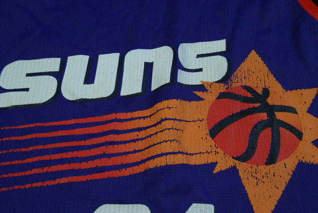 Maillot basket vintage Suns Phoenix N°34 Barkley NBA