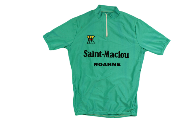 Maillot vélo vintage Saint-Maclou