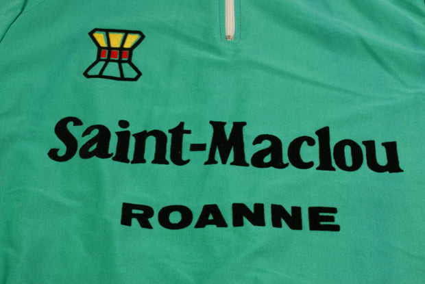 Maillot vélo vintage Saint-Maclou