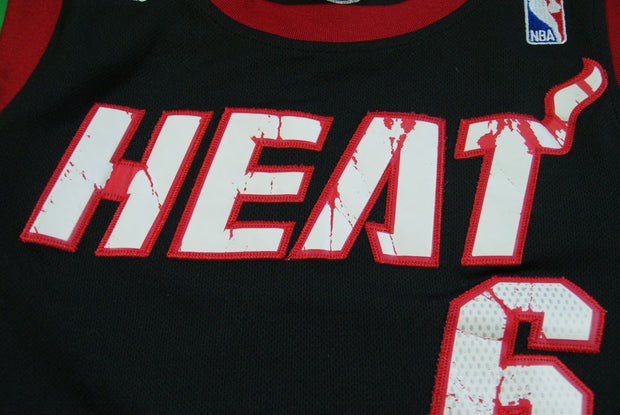 Maillot basket rétro Heat Miami N°6 James enfant NBA