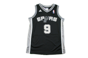 Maillot basket rétro Spurs San Antonio N°9 Parker enfant NBA