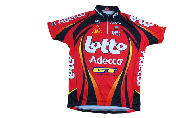 Maillot cyclisme rétro Giordana Lotto Adecco GT