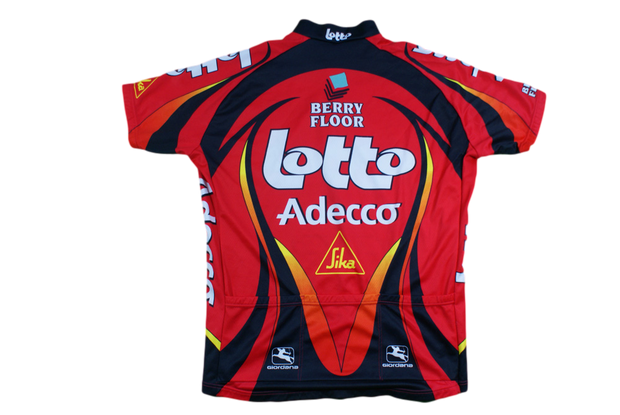 Maillot cyclisme rétro Giordana Lotto Adecco GT