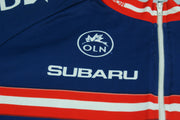 Maillot cyclisme rétro Nike United States postal service Subaru OLN Visa Berry Floor