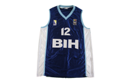 Maillot basket rétro KSBIH N°12 Teletovic FIBA