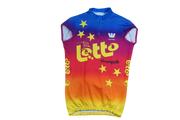 Maillot cyclisme rétro Vermarc Lotto Campagnolo