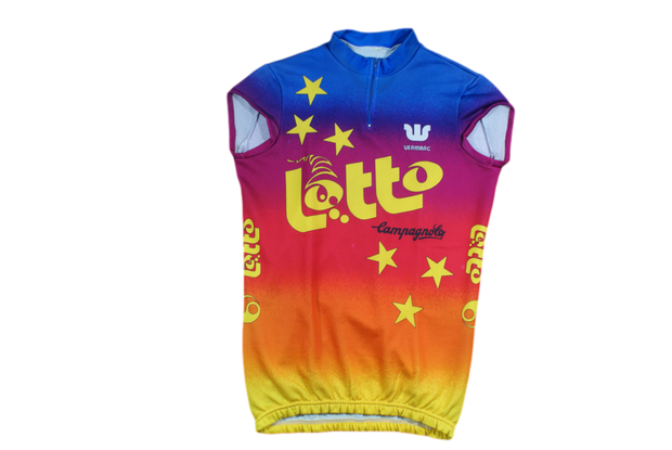 Maillot cyclisme rétro Vermarc Lotto Campagnolo