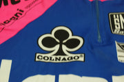 Maillot vélo rétro Santini Lampre Colnago