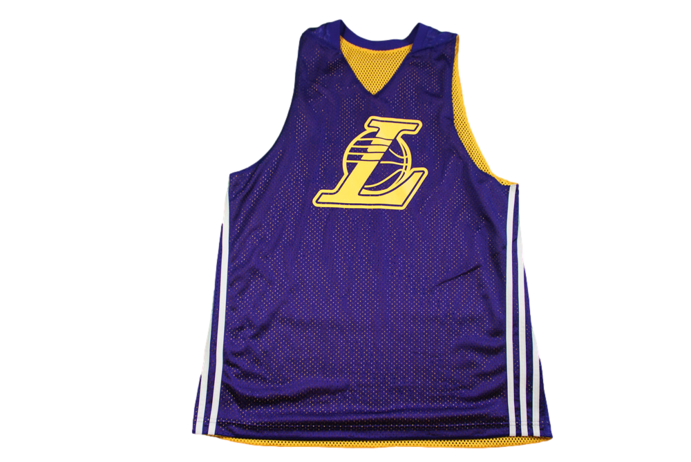 Maillot basket rétro réversible Lakers Los Angeles NBA