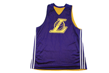 Maillot basket rétro réversible Lakers Los Angeles NBA