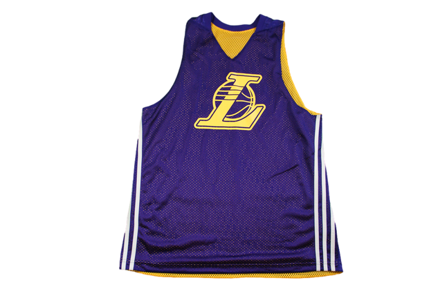 Maillot basket rétro réversible Lakers Los Angeles NBA
