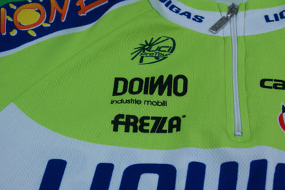 Maillot cyclisme rétro Nalini Cannondale Bibione Freza Liquigas