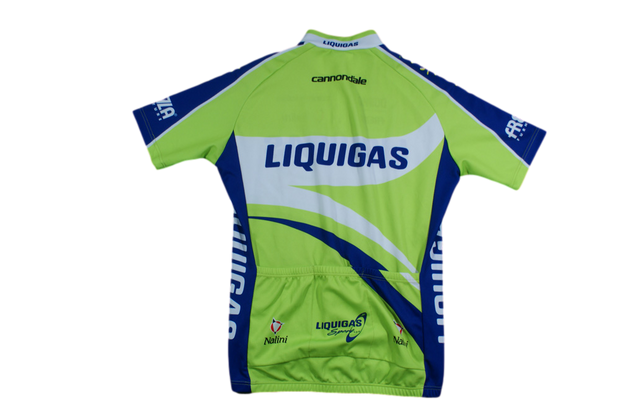 Maillot cyclisme rétro Nalini Cannondale Bibione Freza Liquigas