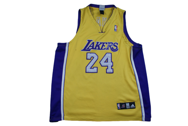 Maillot basket rétro Lakers Los Angeles N°24 Bryant NBA je