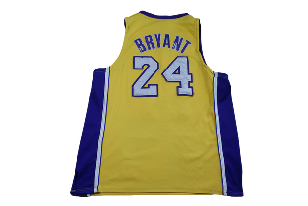 Maillot basket rétro Lakers Los Angeles N°24 Bryant NBA je