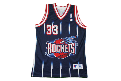 Maillot basket rétro Rockets Houston N°33 Pippen enfant NBA