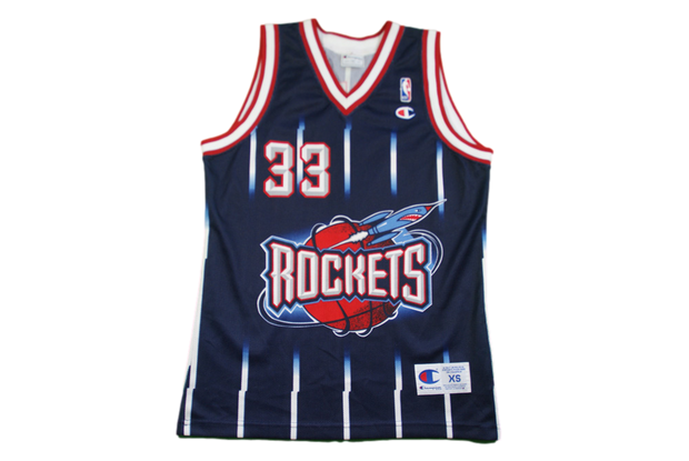 Maillot basket rétro Rockets Houston N°33 Pippen enfant NBA