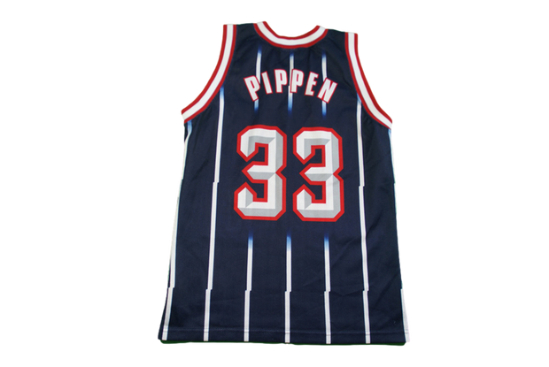 Maillot basket rétro Rockets Houston N°33 Pippen enfant NBA