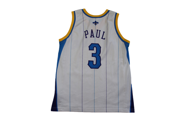 Maillot basket rétro Pelicans New Orleans N°3 Paul enfant NBA