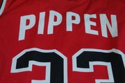 Maillot basket rétro Bulls Chicago N°33 Pippen NBA