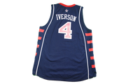 Maillot basket rétro USA N°4 Iverson