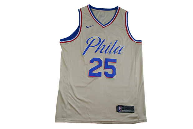 Maillot basket rétro Sixers Philadelphie N°32 Simmons NBA