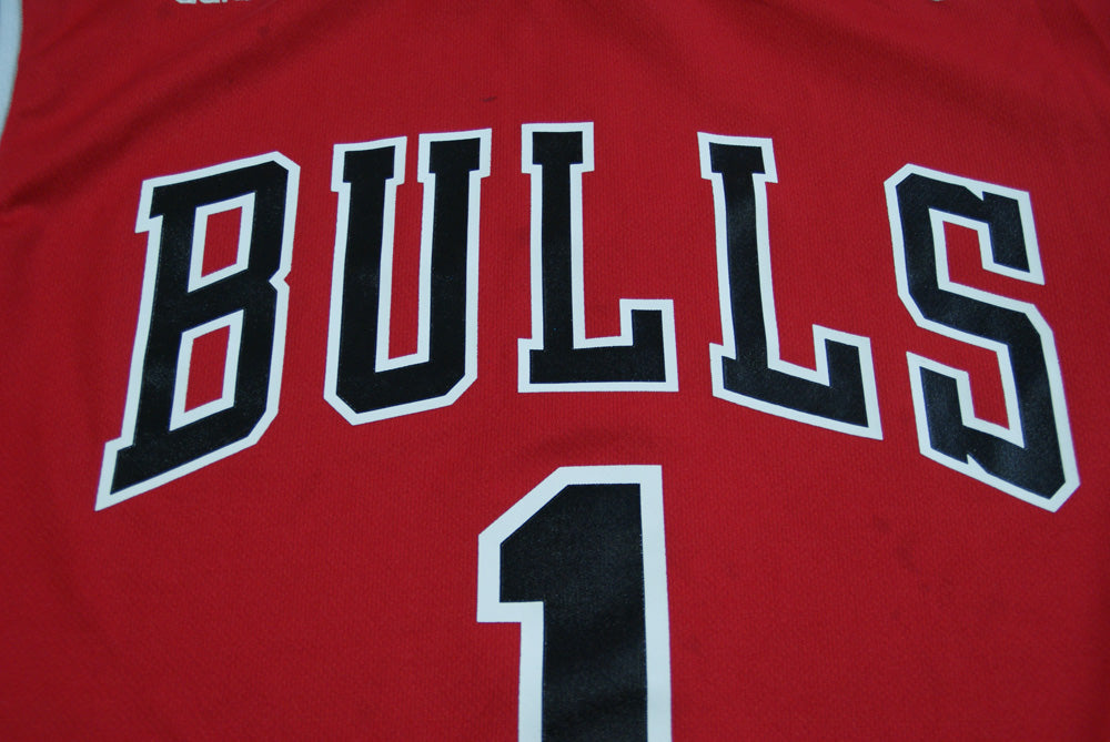 Maillot basket rétro Bulls Chicago N°1 Rose NBA