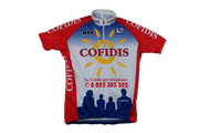 Maillot cyclisme vintage Giordana Cofidis MBK