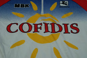 Maillot cyclisme vintage Giordana Cofidis MBK