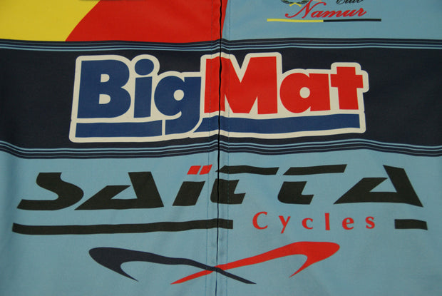 Maillot vélo rétro GSG Bigmat Cycles Saïtta