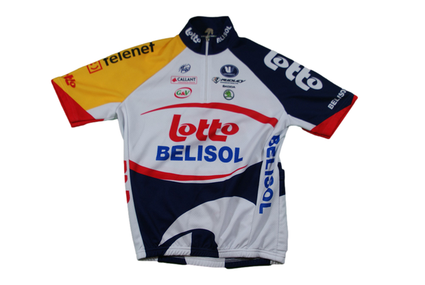 Maillot vélo rétro Lotto Vermarc Skoda