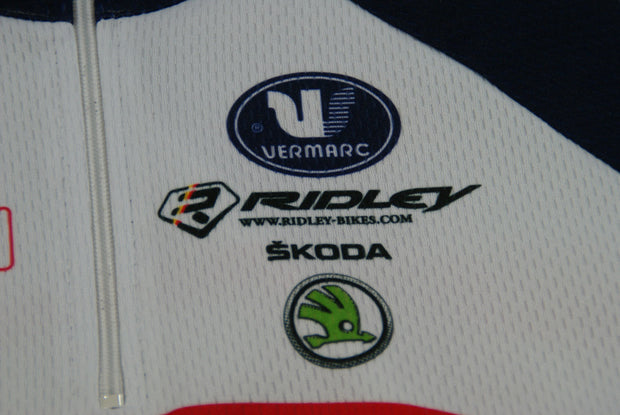 Maillot vélo rétro Lotto Vermarc Skoda