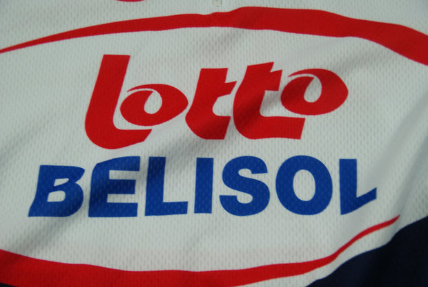Maillot cyclisme vintage Lotto Vermarc UCI Skoda Maillot cyclisme vintage Lotto Vermarc UCI Skoda