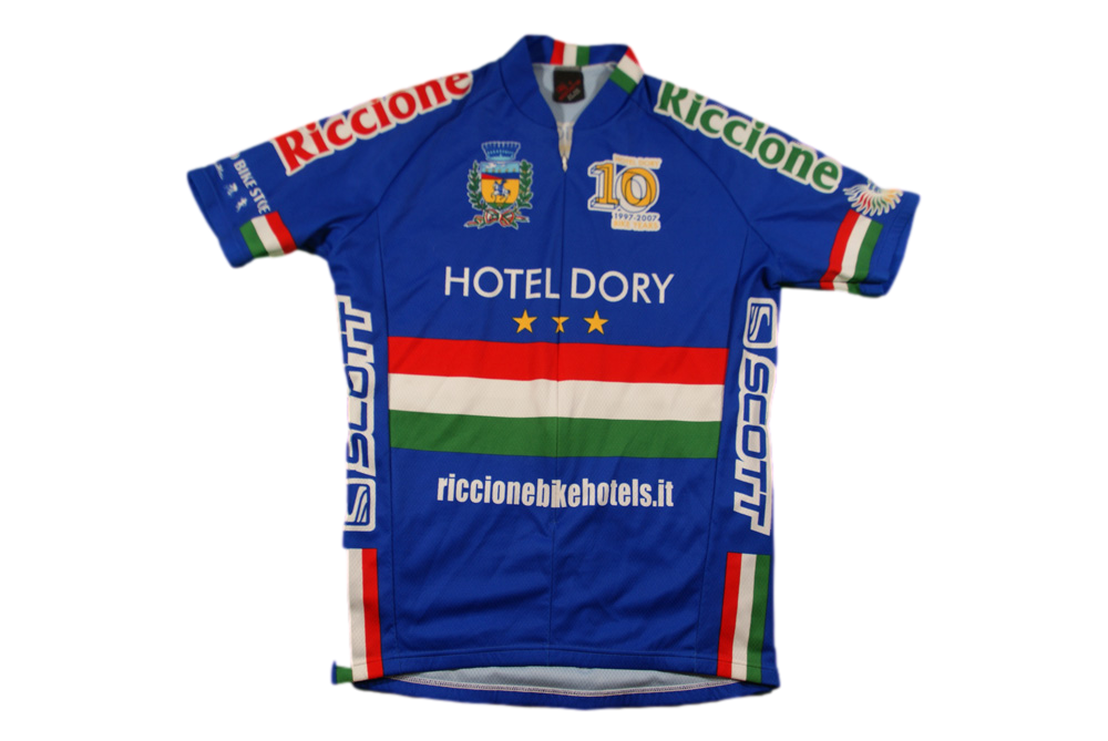 Maillot vélo rétro Giordana Hotel Dory