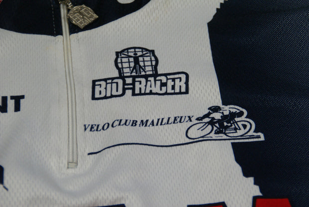 Maillot cyclisme vintage Bio racer Adam Smol