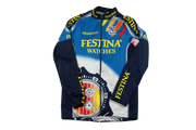 Veste cyclisme vintage Festina Peugeot Sibille