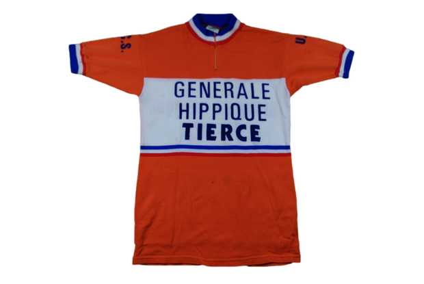 Maillot vélo vintage General Hippique Tierce