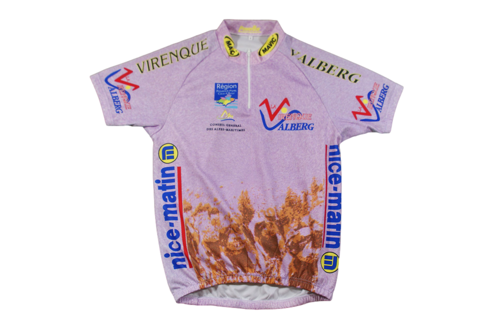 Maillot vélo vintage Région PACA Mavic