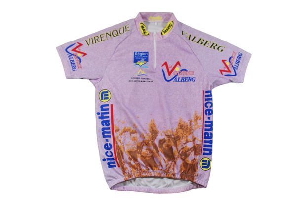 Maillot vélo vintage Région PACA Mavic