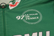 Maillot cyclisme vintage Nike PMU Tour de France 1997