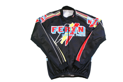 Veste vélo rétro Feryn manches longues