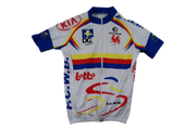 Maillot vélo rétro Lotto Kia