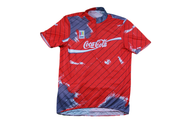 Maillot cyclisme vintage Coca-Cola Gigi Design