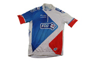 Maillot vélo rétro FDJ Decathlon UCI b'Twin