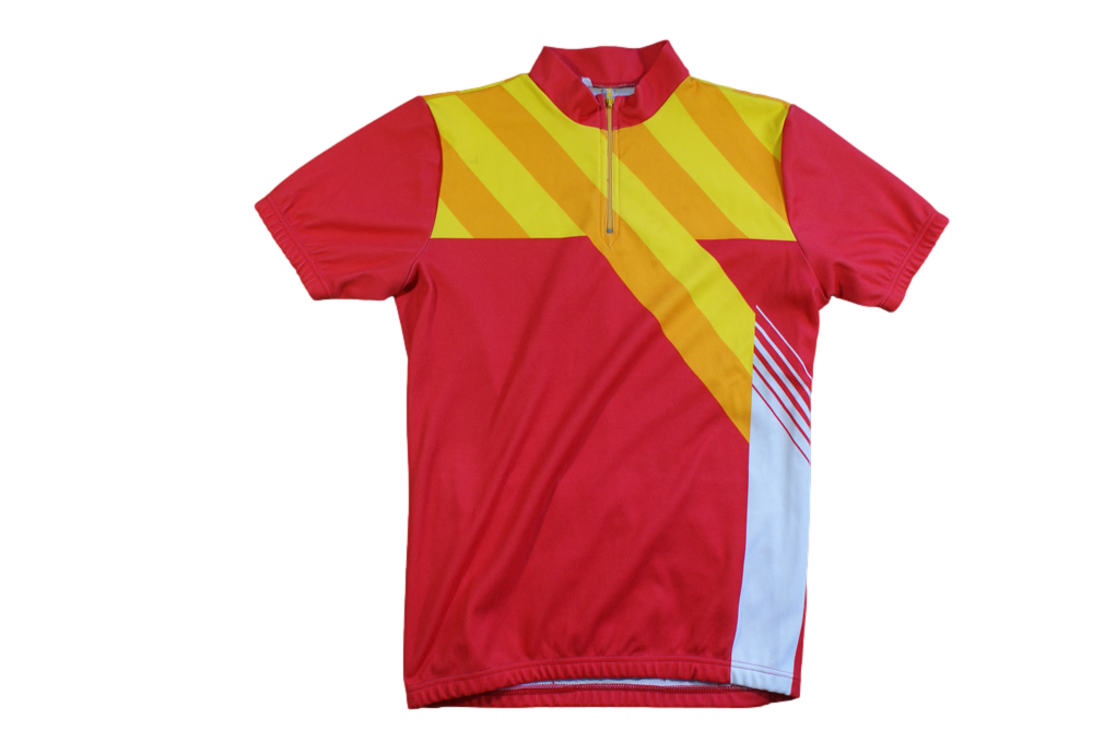 Maillot vélo rétro manches courtes